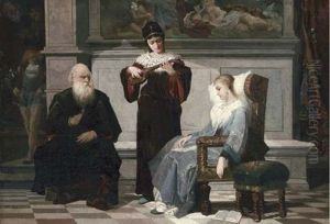 A Moment Of Comfort by Vaclav Brozik
