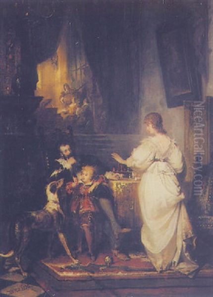 Portrait Of An Aristrocratic Family - view 1
