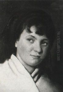 Bildnis Einer Magd by Vaclav Brozik