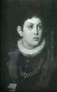 Portrait Of A Young Hapsburg Prince by Vaclav Brozik