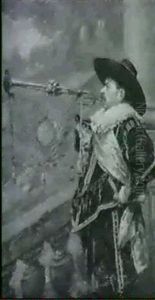 Der Trompeter, In Gewandung Des 17. by Vaclav Brozik