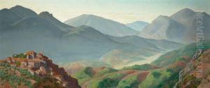The Valley Of Horace by Edward Bruce