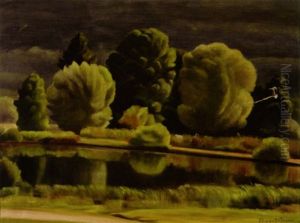A Pond by Edward Bruce