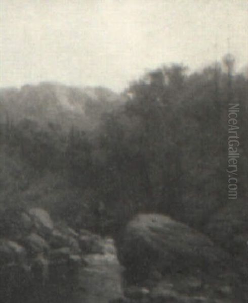 Fisherman In The Wilds - view 1