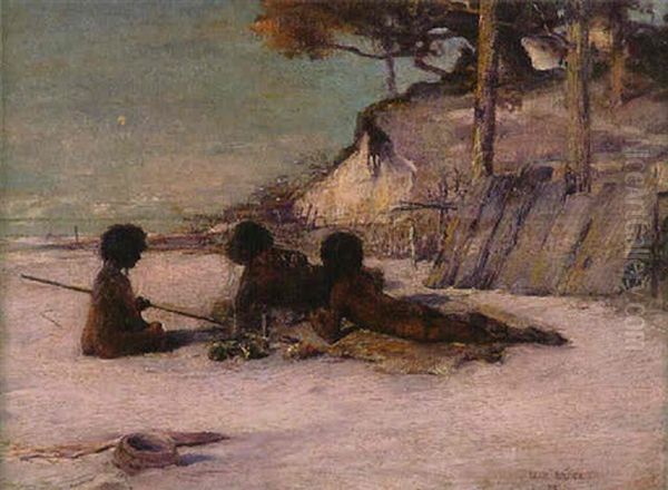 A Council Of Three - view 1