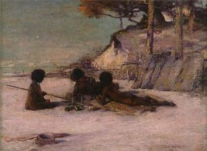 A Council Of Three by William Blair Bruce