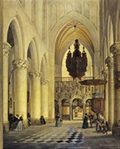 Interieur Op De Sint-niklaaskerk Te Diksmuide Interieur Op De Sint-niklaaskerk Te Diksmuide