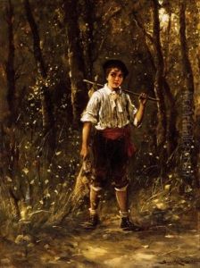 Kisfiu Erdoben (little Boy In The Wood) by Lajos Bruck