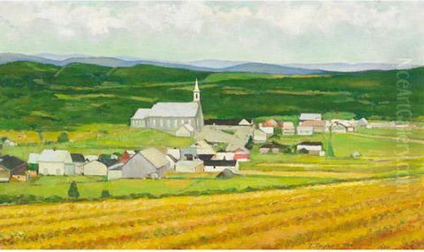 Looking Northeast Over St. Hilarion, Charlevoix Country, Que. - view 1