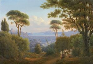 Landscape With Peasants At The Bay Of Salerno