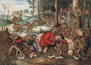 The Peddler Pillaged By Apes