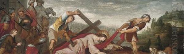Christ On The Road To Calvary - view 1