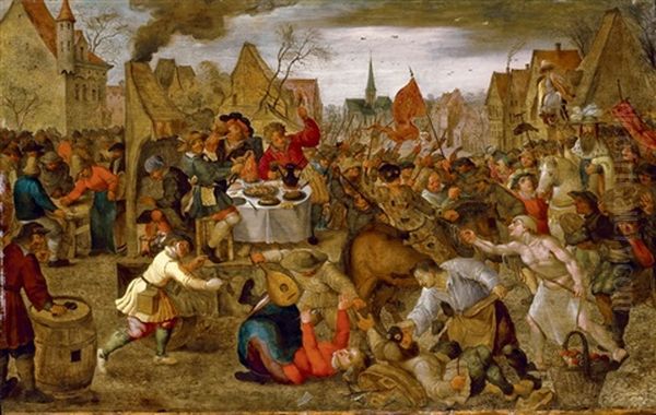 La Bataille Entre Carnaval Et Careme - view 1