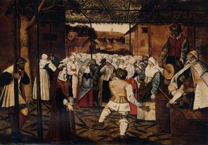 The Dance Of The Catherinettes by Pieter Brueghel III