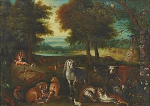 Terrestrial Paradise by Jan Brughel