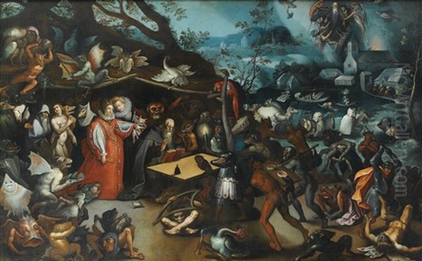 Temptation Of St Anthony - view 1
