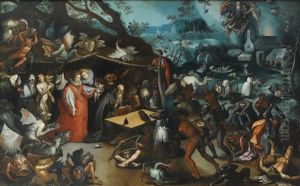 Temptation Of St Anthony by Jan Brughel