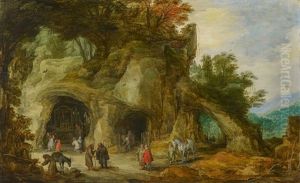 Heilige Messe In Einer Grotte
