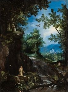 San Francisco Recibiendo Los Estigmas by Jan Brughel