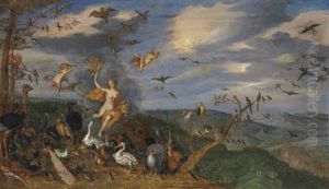 An Allegory Of Air by Jan Brughel