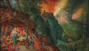 The Temptation Of Saint Anthony by Jan Brughel