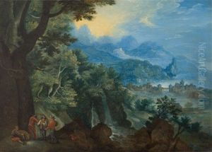 Weite Landschaft Mit Reisenden by Jan Brughel