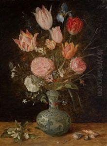 Jarron Con Flores by Jan Brughel
