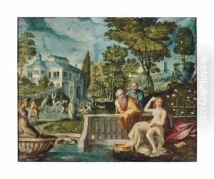 Susannah And The Elders by Jan Brughel