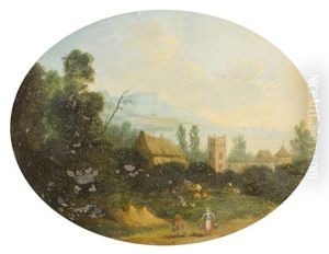 A Pastoral Landscape by Jan Brughel