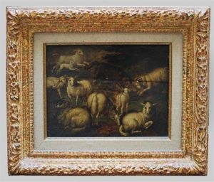 Etude De Moutons Et Beliers (study) by Jan Brughel