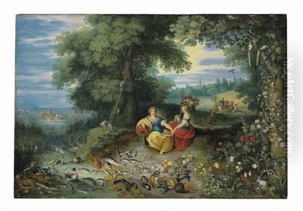 An Allegory Of Water And Earth - view 1