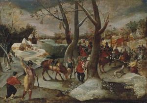 Winter Landscape With The Massacre Of The Innocents