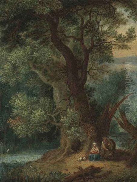 A Landscape With The Rest On The Flight To Egypt - view 1
