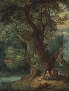 A Landscape With The Rest On The Flight To Egypt by Jan Brughel