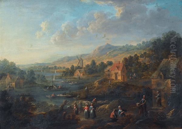 Dorf An Einem Flusse - view 1