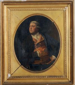 Portrait Of A Seated Gentleman, Three-quarter Length by Francis Alleyne