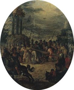 Christ On The Road To Calvary
