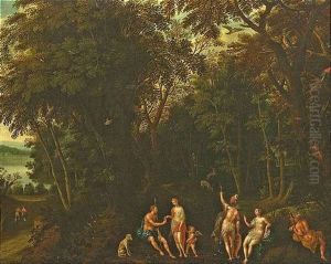 Das Urteil Des Paris by Jan Brughel