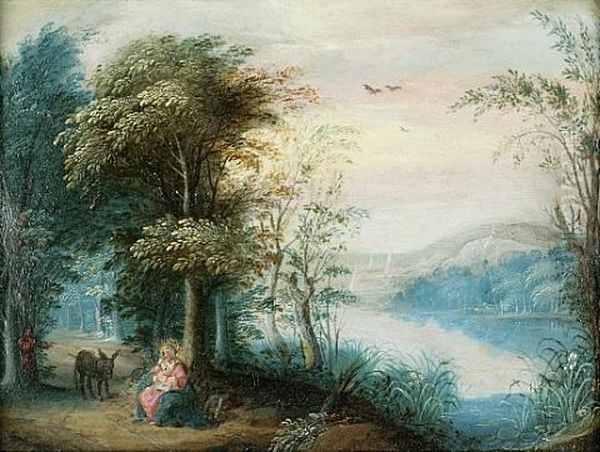 Rest On The Flight Into Egypt - view 1