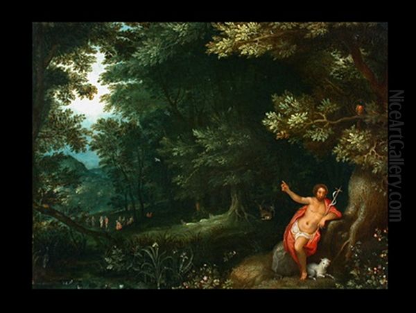 Waldinneres Mit Hl. Johannes Der Taufer - view 1