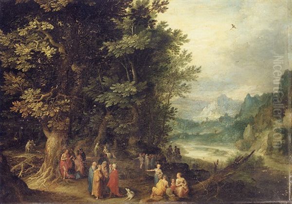 Saint John Preaching In The Wilderness - view 1