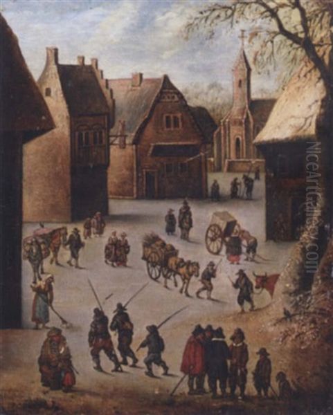 A Village Scene - view 1