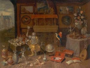 Alegoria Del Sentido De La Vista by Jan Brughel