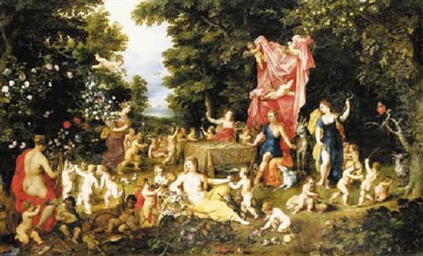 An Allegory Of The Five Senses - view 1
