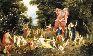An Allegory Of The Five Senses by Jan Brughel