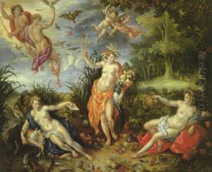 Allegory Of The Four Elements by Jan Brughel