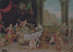 The Five Senses by Jan Brughel