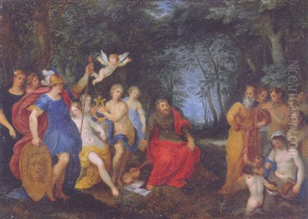 The Contest Of Apollo And Pan - view 1