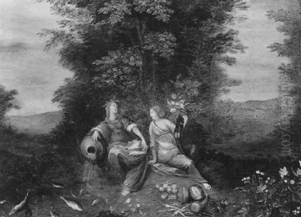 Allegorie Auf Erde Und Wasser - view 1