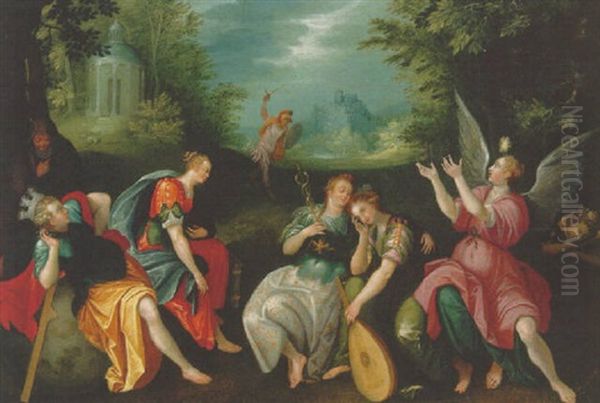 An Allegory With Seven Liberal Arts - view 1